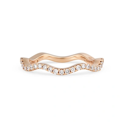 Atelier Swarovski Arc-en-ciel Thin Band Ring Swarovski Created Diamonds Size 52