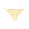 ASCENO YELLOW STRIPED BIKINI BRIEFS