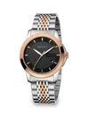 GUCCI G-Timeless Two-Tone Stainless Steel Bracelet Watch/38MM