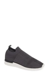 Jslides Great Sock Slip-on Sneaker In Grey Knit Fabric