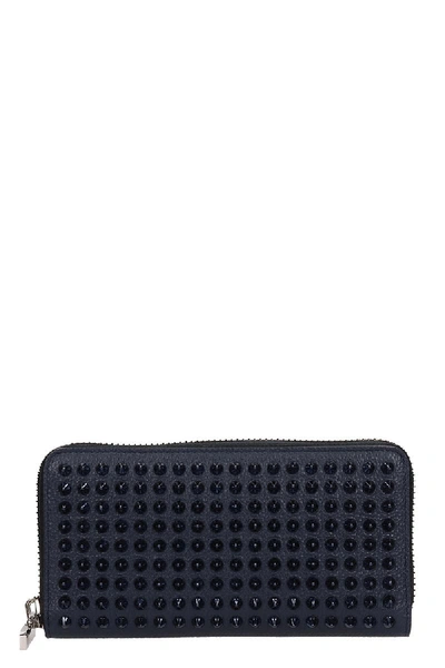 Christian Louboutin Blue Leather Panettone Wallet