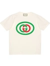 GUCCI OVERSIZED T-SHIRT WITH GG PRINT