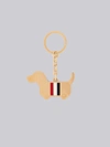 THOM BROWNE THOM BROWNE HECTOR ICON BRASS KEYRING,MZK033A0176312559680