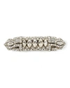 Ben-amun Thin Crystal Hair Barrette In Clear