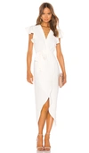 Amanda Uprichard Martinique Dress In Ivory