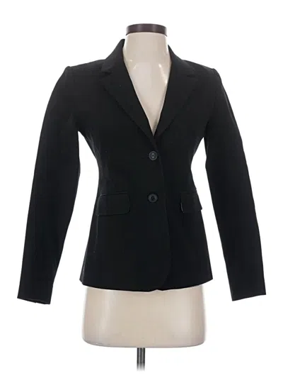 Pre-owned 1901 Blazer Jacket In Black
