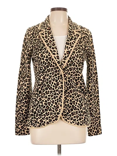 Pre-owned 1901 Blazer Jacket In Gold