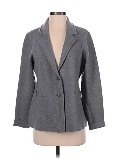 Pre-owned 1901 Blazer Jacket In Gray