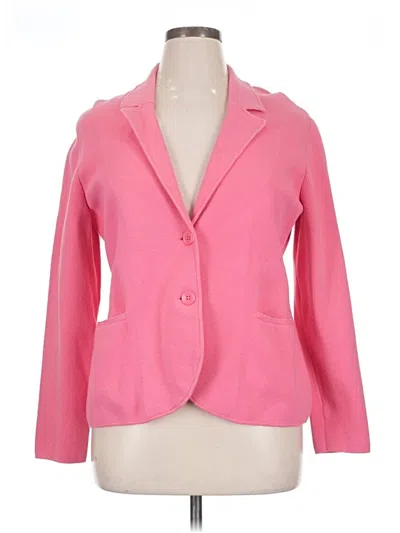 Pre-owned 1901 Blazer Jacket In Pink