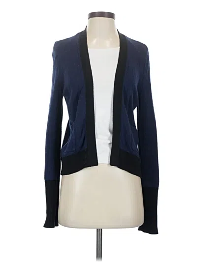 Pre-owned 1901 Cardigan Sweater In Blue