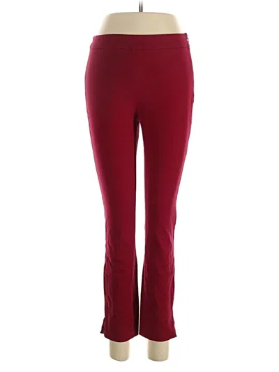 Pre-owned 1901 Casual Pants In Burgundy