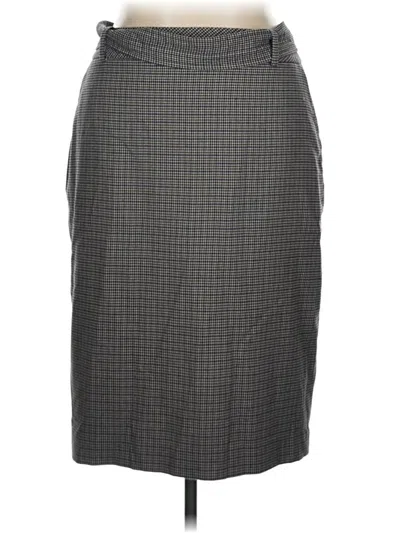 Pre-owned 1901 Formal Skirt In Gray