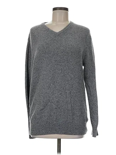 Pre-owned 1901 Pullover Sweater In Gray