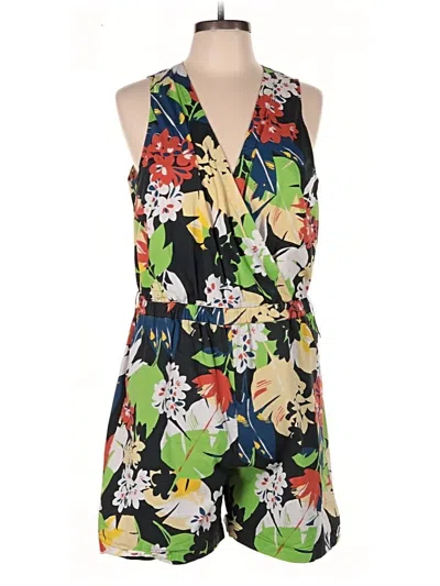 Pre-owned 1901 Romper In Black