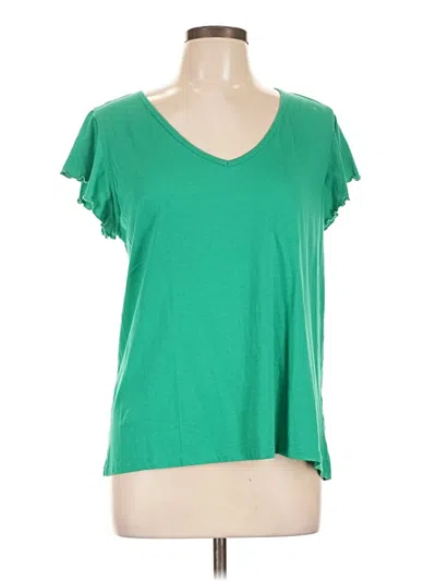 Pre-owned 1901 Short Sleeve T-shirt In Green