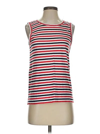 Pre-owned 1901 Sleeveless T-shirt In Red