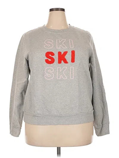 Pre-owned 1901 Sweatshirt In Gray