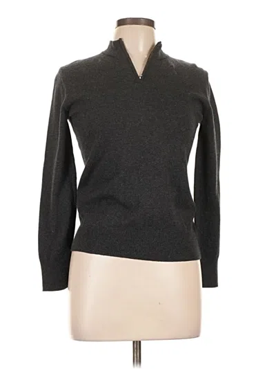 Pre-owned 1901 Turtleneck Sweater In Gray