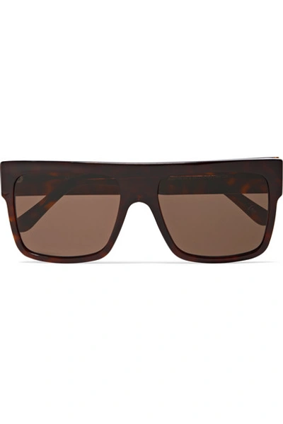 Andy Wolf Austin D-frame Acetate Sunglasses In Black