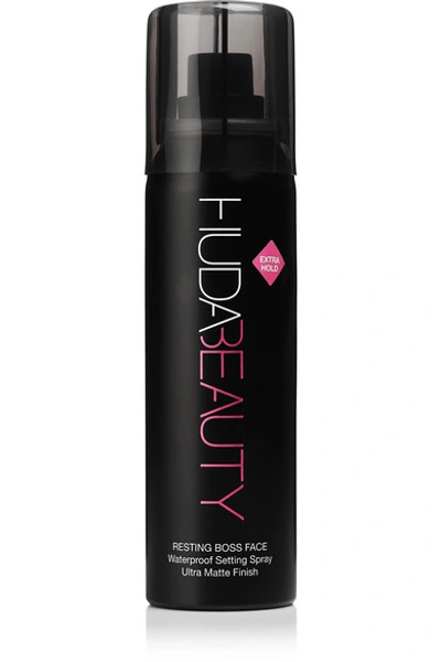 Huda Beauty Resting Boss Face Setting Spray, 100ml - One Size In Black