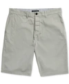 TOMMY HILFIGER ADAPTIVE MEN'S 10" CLASSIC-FIT STRETCH CHINO SHORTS WITH MAGNETIC ZIPPER