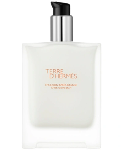 Pre-owned Hermes Terre D' After-shave Balm, 3.3-oz.