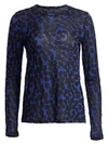 PROENZA SCHOULER Dotted Tissue Jersey Cotton Tee
