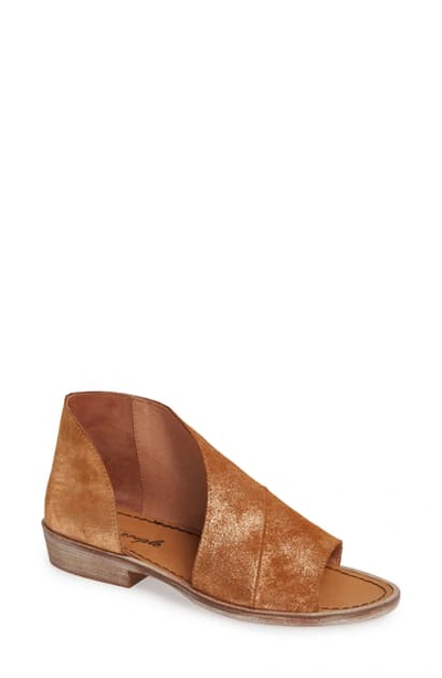 Free People 'mont Blanc' Asymmetrical Sandal In Rose