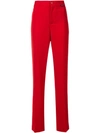 Balenciaga Fluid 5 Pockets Trousers - Red In Red