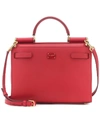 DOLCE & GABBANA SICILY 62 SMALL LEATHER TOTE,P00401750