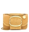 SEE BY CHLOÉ HOPPER SMALL LEATHER SHOULDER BAG,P00401778