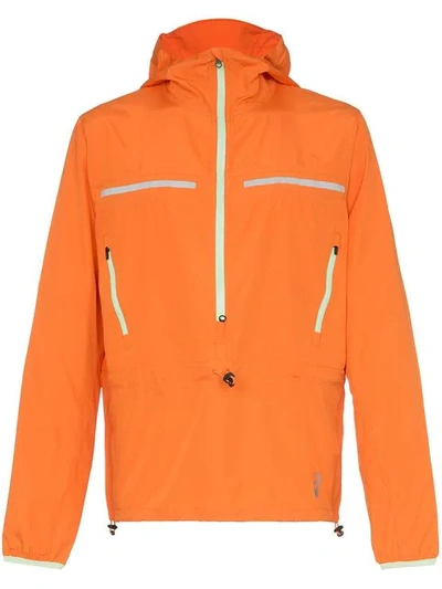 Asics Kiko Kostadinov Woven Nylon Jacket In Orange | ModeSens Asics Kiko Kostadinov Woven Nylon Jacket In Orange | ModeSens