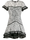 JONATHAN SIMKHAI JONATHAN SIMKHAI LACE DRESS - BLACK