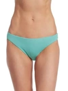 Eberjey Swim So Solid Annia Bottoms In Dusty Sea