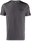 Ea7 Jersey T-shirt In Grey