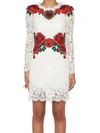 DOLCE & GABBANA DOLCE & GABBANA ROSES LACE DRESS