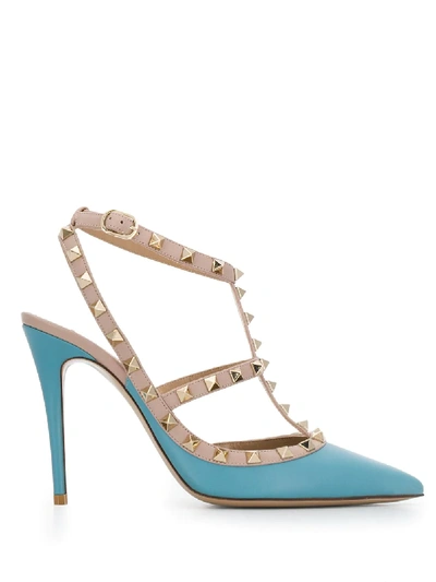 Valentino Garavani Rockstud Pumps In Neutrals