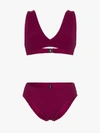 ARAKS ARAKS UNA ULLA RIBBED BIKINI,SRB1021PLUMSRB2029PLUM13855119