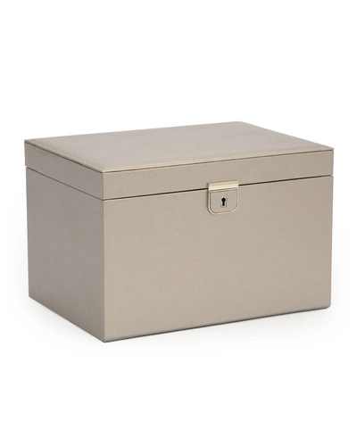 Wolf Palermo Large Jewelry Box In Pewter