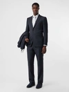BURBERRY Classic Fit Windowpane Check Wool Suit