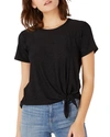 BEYOND YOGA ALL FOR TIES SHORT-SLEEVE TIE-HEM TEE,PROD222154838