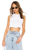 RE/DONE 70s Cropped Muscle Tank,REDR-WS72