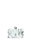 AMBER SCEATS AMBER SCEATS DEMI CLUTCH IN WHITE.,AMBE-WY1