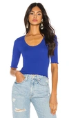 Free People Up All Night Top In Blue