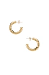 FIVE AND TWO HARPER CHUNKY HOOP EARRINGS,FIVR-WL152