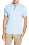 Barbour Regular Fit Tartan Pique Polo In Blue