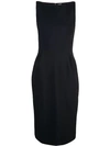ADAM LIPPES FITTED MID-LENGTH DRESS