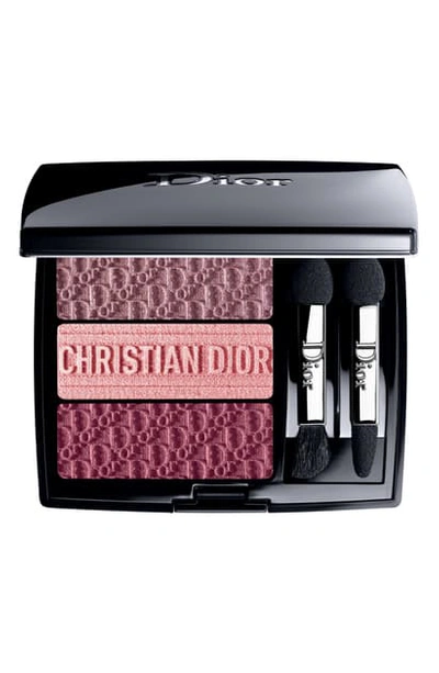 Dior 3 Couleurs Tri(o)blique Eyeshadow Palette, Limited Edition In 853 Rosy Canvas