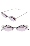 FENDI DEFENDER 58MM CAT EYE SUNGLASSES,FF0370S