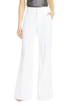 ALICE AND OLIVIA DAWN CENTER SEAM WIDE LEG FLARED PANTS,CW000202106